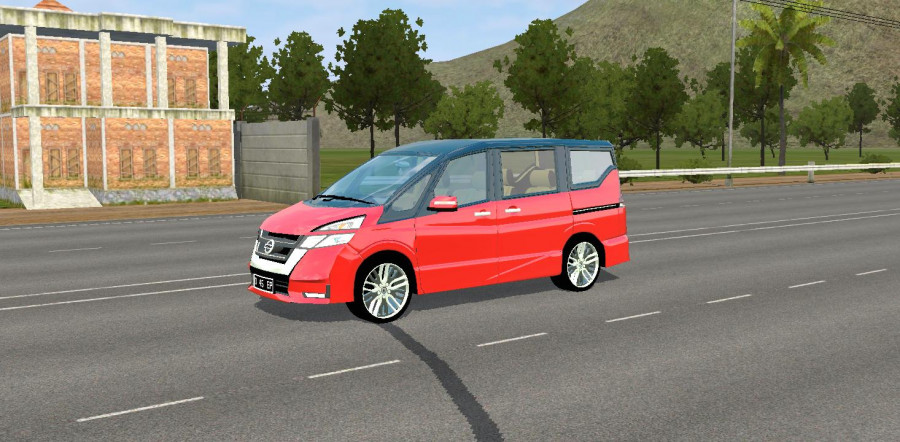 MOD BUSSID Mobil Nissan Serena C27