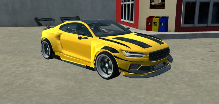 MOD BUSSID Mobil Polestar 1 NFS Heat