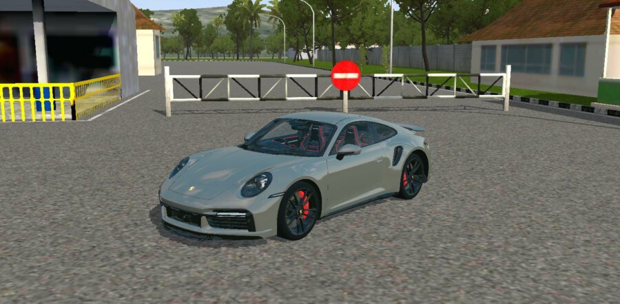 MOD BUSSID Mobil Porsche 911 Turbo S 2021