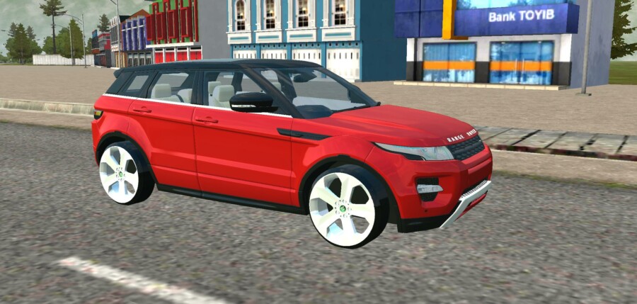 MOD BUSSID Mobil Range Rover Evoque 2021