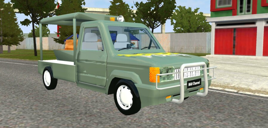 MOD BUSSID Mobil Satpol PP