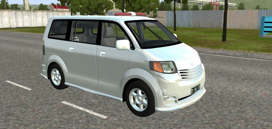 MOD BUSSID Mobil Suzuki APV Ambulance