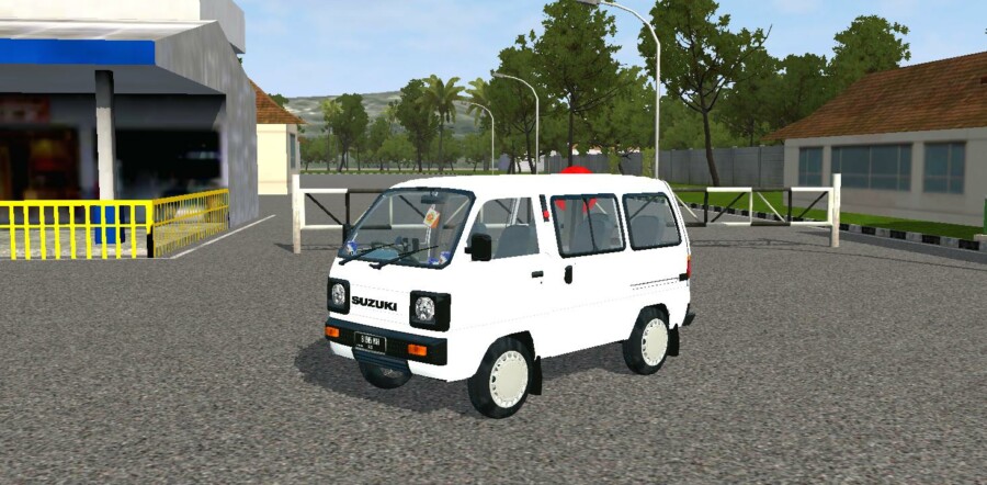 MOD BUSSID Mobil Suzuki Carry Minivan