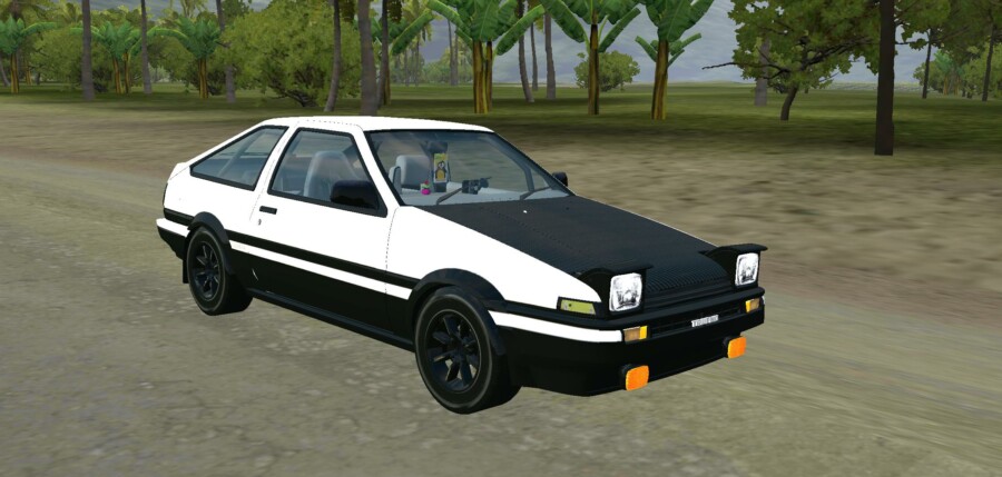 MOD BUSSID Mobil Toyota AE86 Initial D