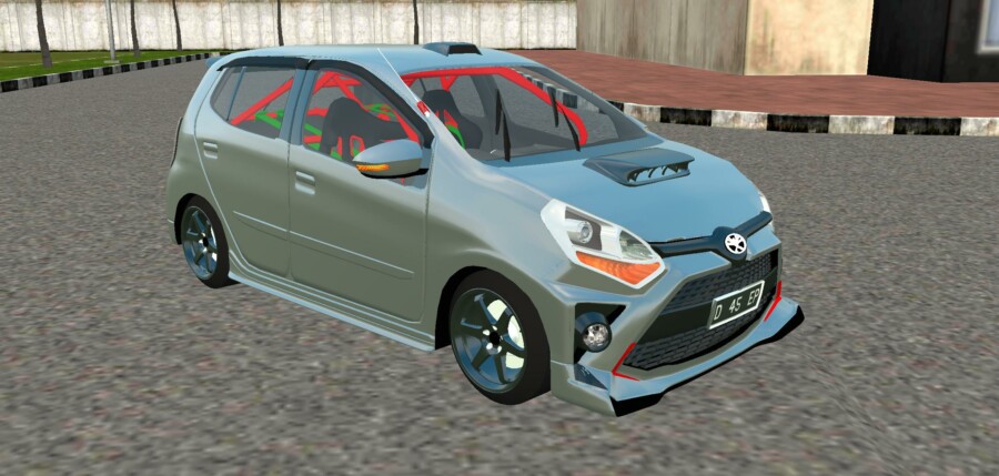 MOD BUSSID Mobil Toyota Agya Racing