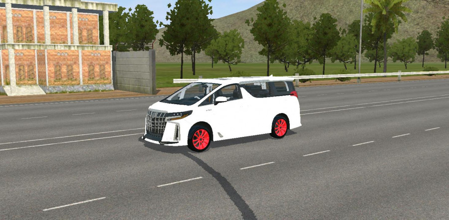 MOD BUSSID Mobil Toyota Alphard Hybrid 2020