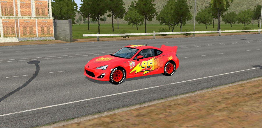 MOD BUSSID Mobil Toyota GT68 McQueen