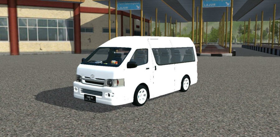 MOD BUSSID Mobil Toyota Hiace Commuter