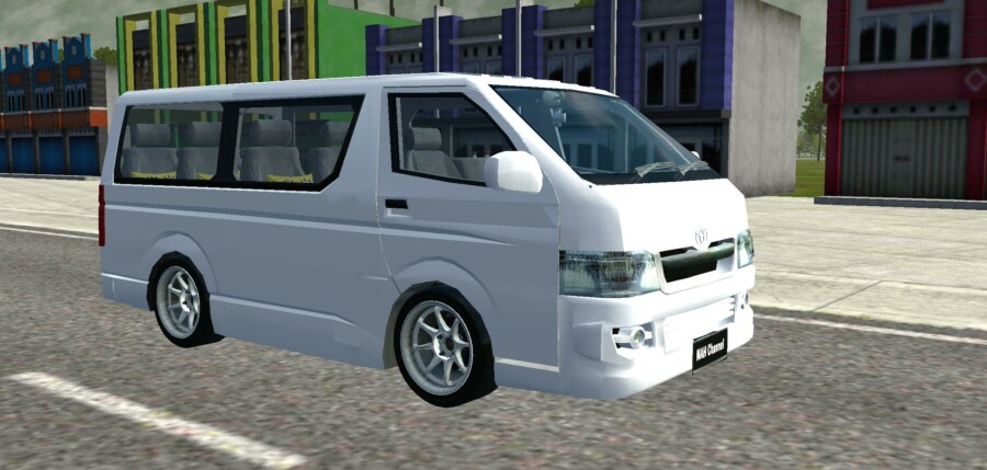MOD BUSSID Mobil Toyota Hiace