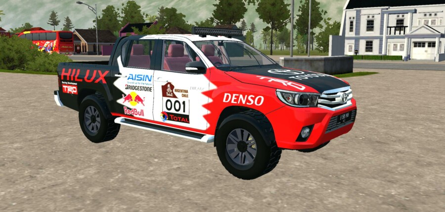 MOD BUSSID Mobil Toyota Hilux 2016