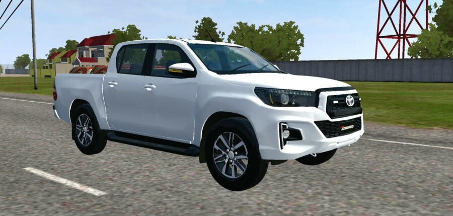 MOD BUSSID Mobil Toyota Hilux Muatan Semen