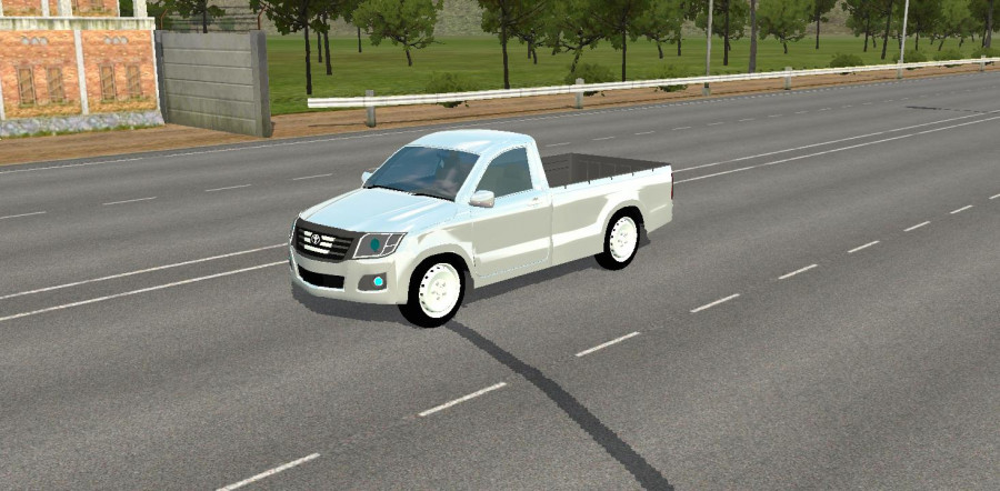 MOD BUSSID Mobil Toyota Hilux