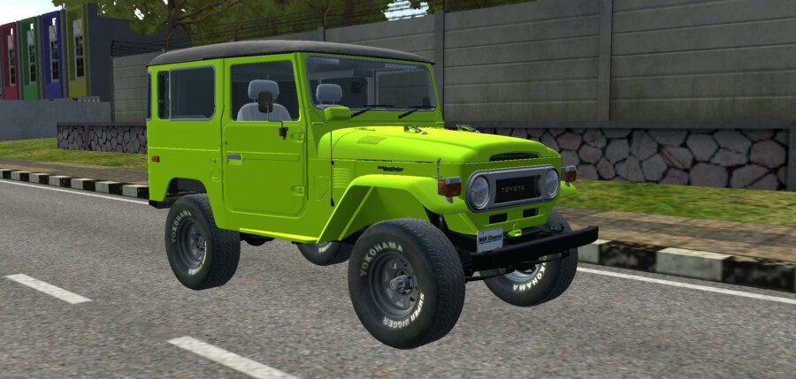 MOD BUSSID Mobil Toyota Land Cruiser FJ40