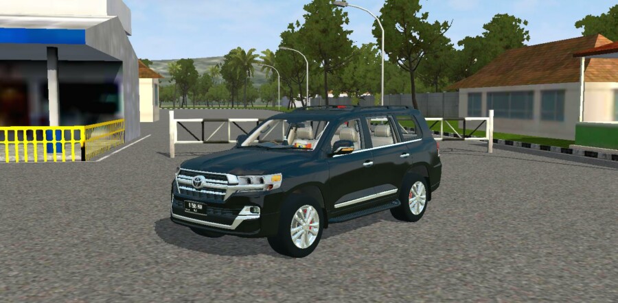 MOD BUSSID Mobil Toyota Land Cruiser V8 2017