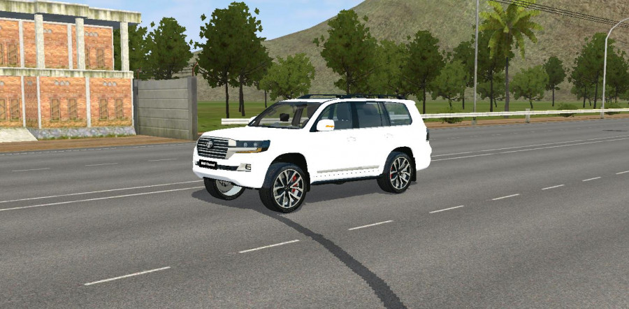 MOD BUSSID Mobil Toyota Land Cruiser