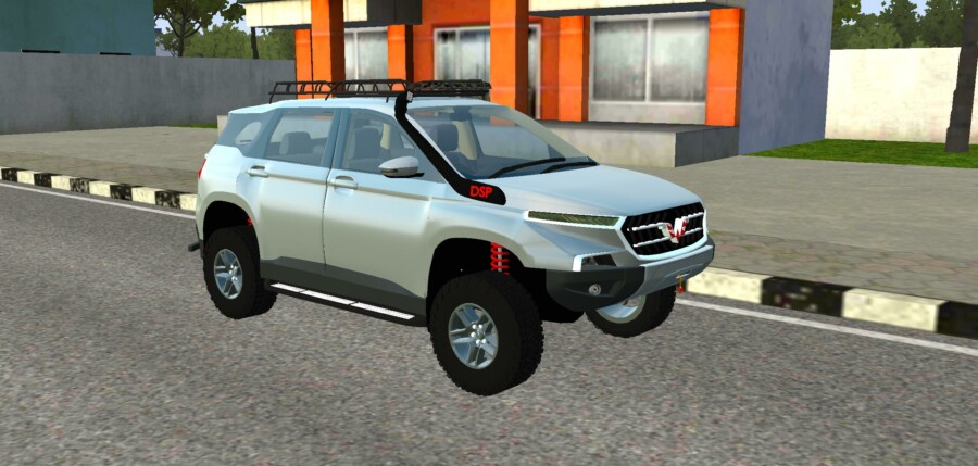 MOD BUSSID Mobil Wuling Almaz Offroad