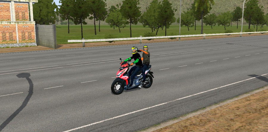 MOD BUSSID Motor Honda Beat