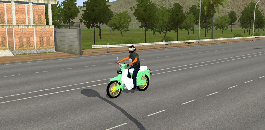 MOD BUSSID Motor Honda C70