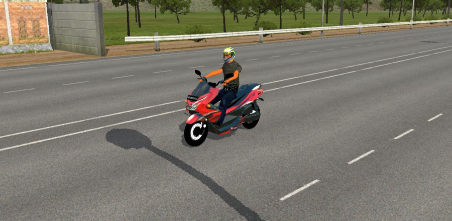 MOD BUSSID Motor Honda PCX