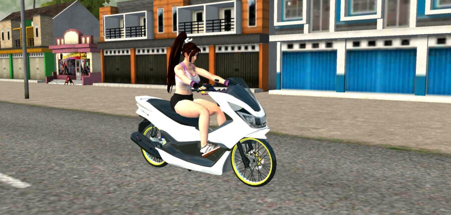 MOD BUSSID Motor Honda PCX 150ccThailook Style