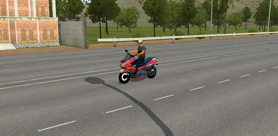 MOD BUSSID Motor Honda PCX