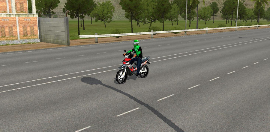 MOD BUSSID Motor Honda Supra X 125