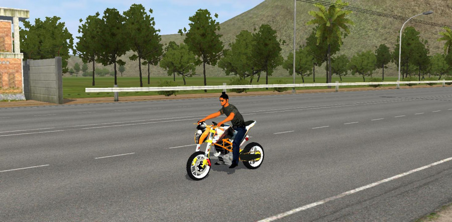 MOD BUSSID Motor KTM Duke 150