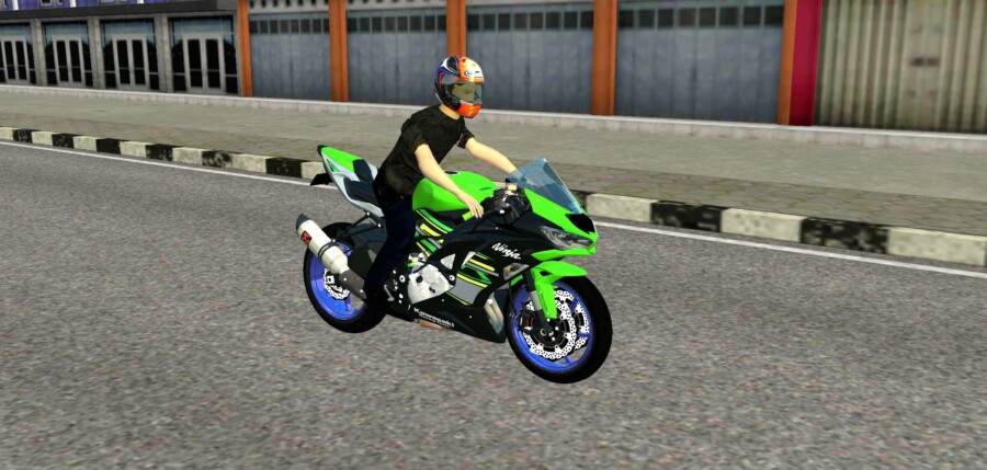 MOD BUSSID Motor Kawasaki Ninja ZX-6R