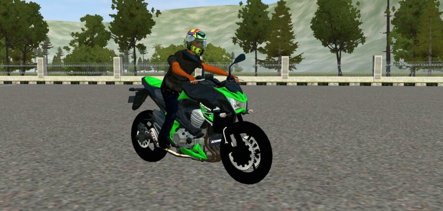 MOD BUSSID Motor Kawasaki Z800