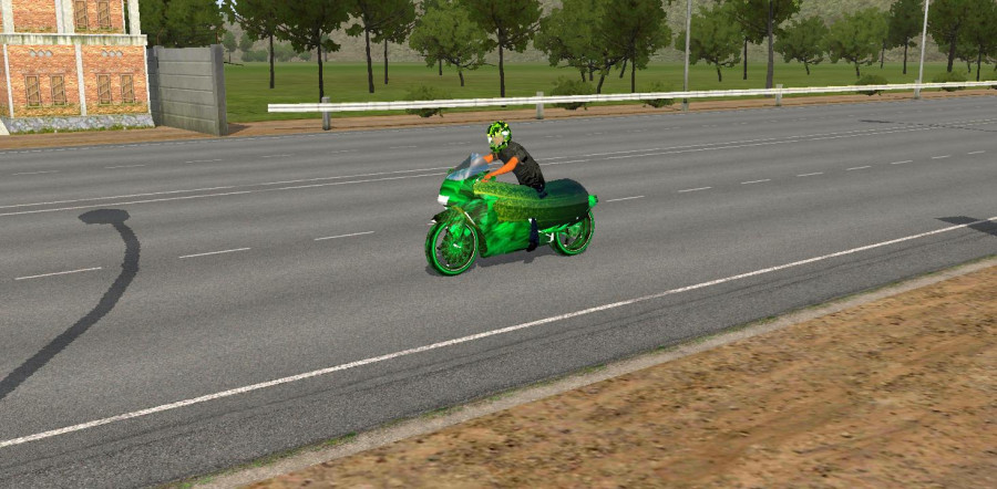 MOD BUSSID Motor Timun