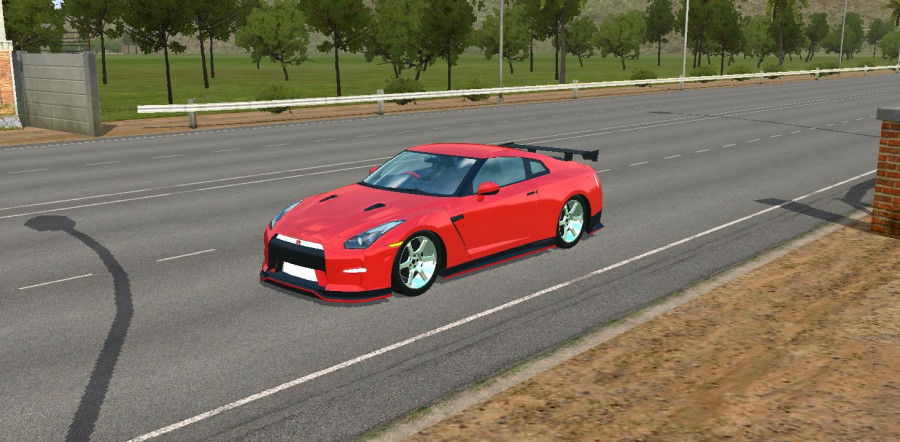 MOD BUSSID Nissan GTR