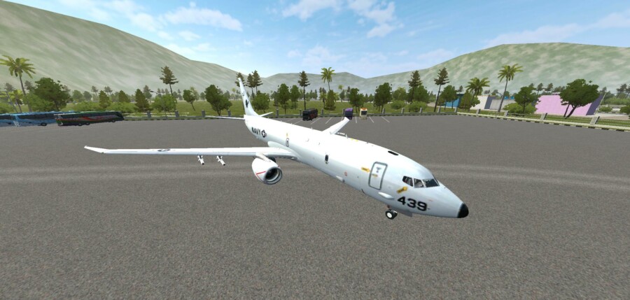 MOD BUSSID Pesawat Boeing P-8A Poseidon