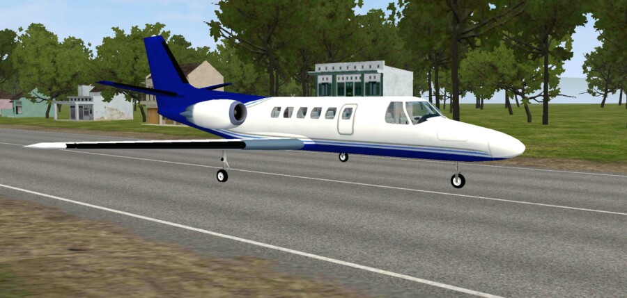 MOD BUSSID Pesawat Jet Cessna Citation X