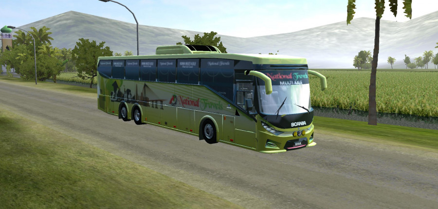 MOD BUSSID SKS Scania K410iB Multi Axle