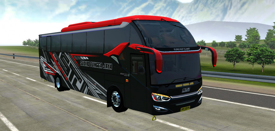 MOD BUSSID SR2 HD Prime Facelift Full Bagasi