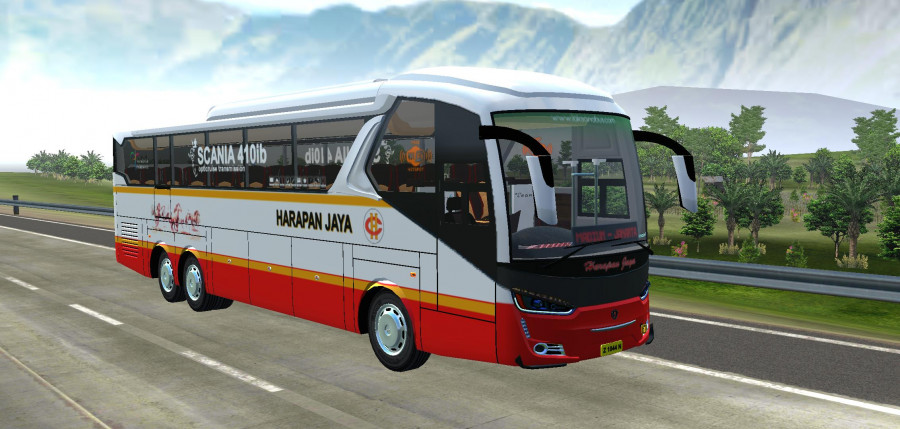 MOD BUSSID SR2 Triple Axle