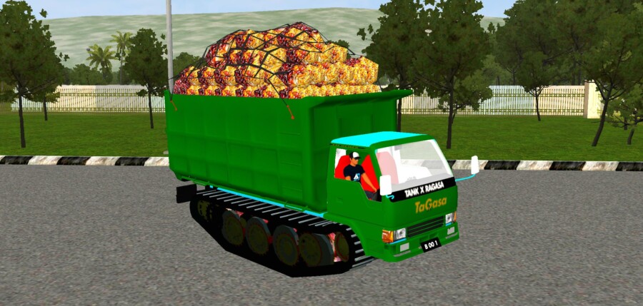 MOD BUSSID Tank X Ragasa