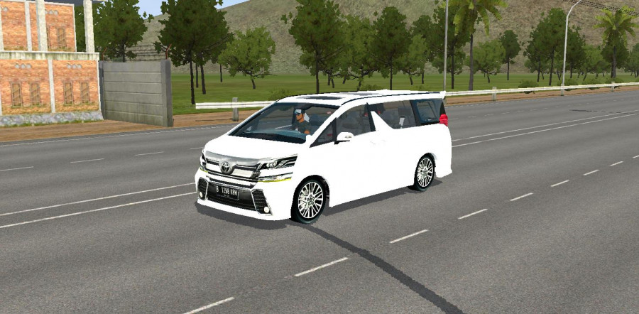 MOD BUSSID Toyota Alphard