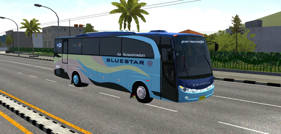 MOD BUSSID Travego Smile Adi Putro