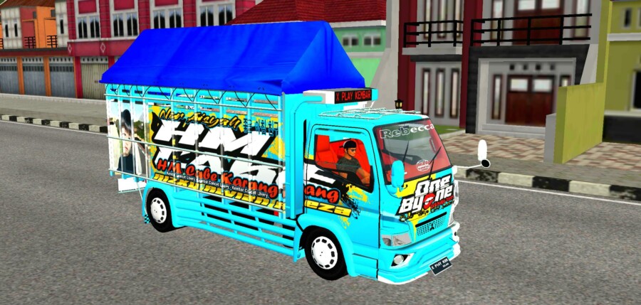 MOD BUSSID Truck Canter HM One By One