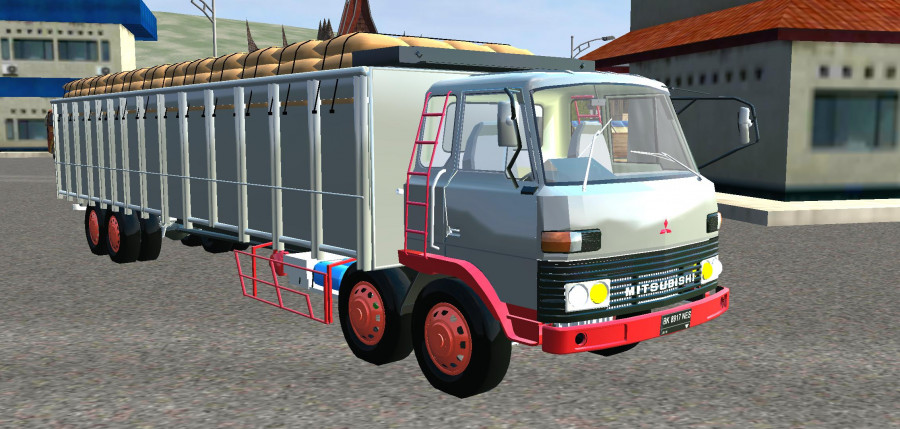 MOD BUSSID Truck Fuso Jadul Tronton