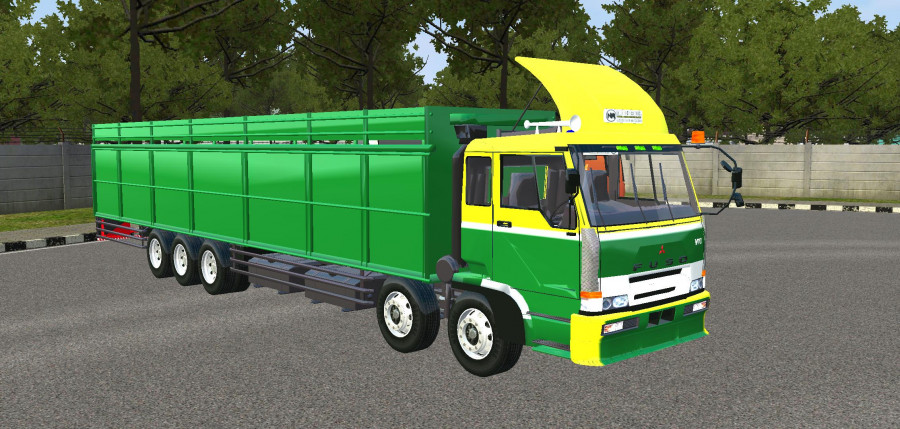 MOD BUSSID Truck Fuso TG