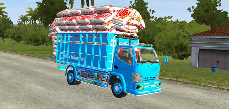 MOD BUSSID Truck Gayor Mbois