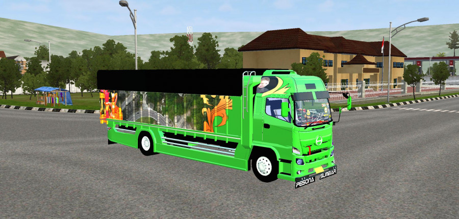 MOD BUSSID Truck Hino 500 Bumper Modif