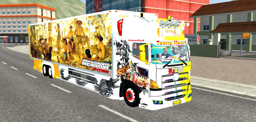 MOD BUSSID Truck Hino Profia Box