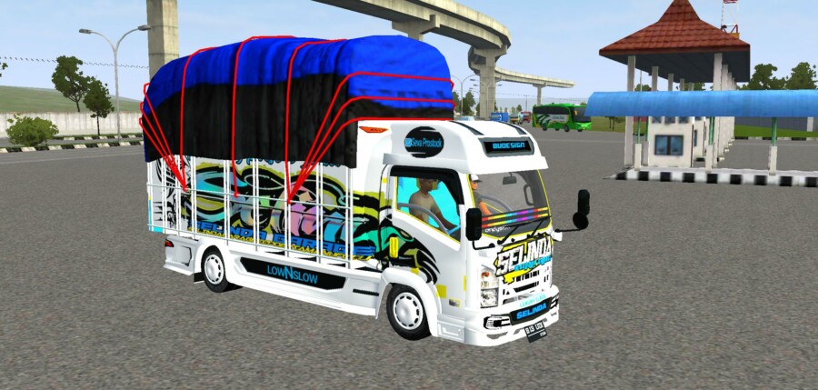 MOD BUSSID Truck Isuzu NMR New Selinda Full Modif