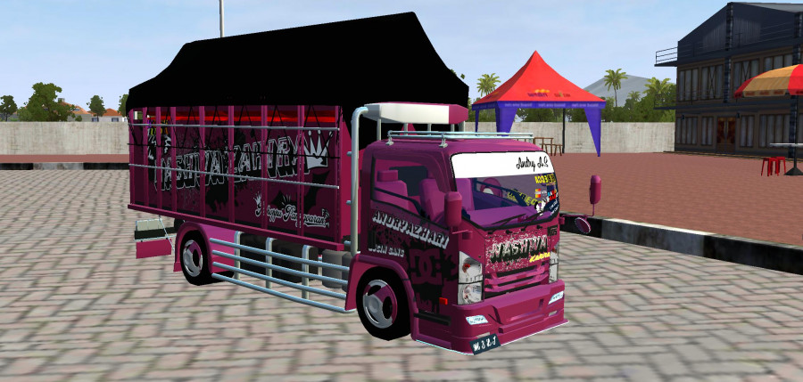 MOD BUSSID Truck Isuzu NMR71 Special Limited