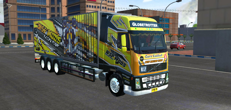 MOD BUSSID Truk Volvo Globetrotter