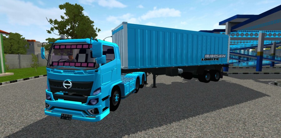 Truck Hino Trailer